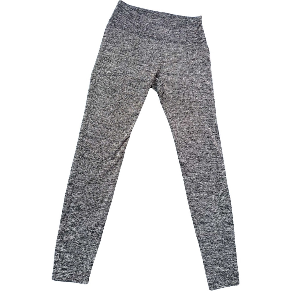 Athleta women’s black/grey houndstooth leggings size small